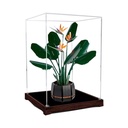 Acrylic Display Case for Lego 10289 Bird of Paradise BonsaiDustproof Box Storage Box Transparent Box Display Box Compatible with Lego 10289Only Case No Model Option 2