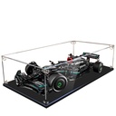 Acrylic Display Case for Lego 42171 F1 Racing Car Building SetClear Display Case DustProof Display Case Compatible with Lego 42171Only Display Case Transparent 3MM