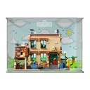 Acrylic Display Case Is Suitable for Lego 21324 Sesame Street Show Box Used for Collecting Displaying and Organizing Models3mm B