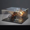 Acrylic Dustproof Transparent Box Suitable for Lego 76406 Model Gifts Collectibles Storage Box Display Box Box Only No Model Color Background