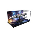 Transparent Acrylic Display Case for Lego 75405 Star Cruiser Model Clear BoxStorage BoxDisplay BoxCompatible with 75405 Model Display Box only 3mmB Back Spray