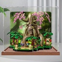 Acrylic Display Case Compatible with Lego 77092 Deku Tree Model Set Dustproof Transparent Display Case Storage Box Display Case Only Background Model A