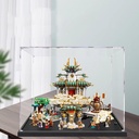 Acrylic Display Case Compatible with Lego 80039 Heavenly Palace Model Set Display Case for Protecting Building Block Collectibles Clear Box Gift Display Case Only Transparent