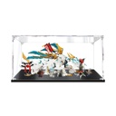 Acrylic Display Case Transparent Dustproof for 71786 Ice Dragon Building Block Model KitDisplay Case Compatible with Lego Models Collectibles Display Case Only 3MM