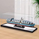 Acrylic Display Clear Collectors Box Compatible with Lego 10241 Cargo ships Building Block Model Dust Storage Box Display Box Box Only 3mm mirrors