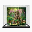 Acrylic Display Case Compatible with Lego 77092 Deku Tree Model Set Dustproof Transparent Display Case Storage Box Display Case Only Painted Background