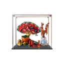 Transparent Acrylic Display Case for Lego 80117 Five Fortunes to Welcome Spring Model Clear BoxStorage BoxDisplay BoxCompatible with 80117 Model Display Box only A 122 82 106 in