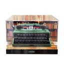 HCAEIOFJ Clear Acrylic Display Case for Lego 21327 Applicable for Ideas Typewriter Display Box GiftDisplay Case Only High BottomBackground