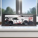 Clear acrylic display case for Lego 42096 911RSR Racing Display box building block collectibles transparent dustproof storage box stand for case only