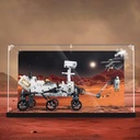 Clear Acrylic Display Box Compatible with Lego 42158 Mars Rover Building Block Models Protective Decorative Collectors Storage Box Box Only