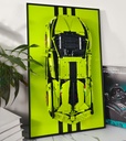 icuanuty Display Wallboard for Lego Technic Lamborghini Sián FKP 37 42115 Compatible with Lego Lamborghini Cars Gift Ideas for Lego Car Wall Mount Enthusiasts177 x 295 in Only Display Wallboard