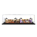 Clear Acrylic Display Box for Lego 10292 Collectible Toy Stackable Storage Container for Accessories and CollectiblesWithout Model Kit 2MM