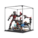 BoHeart Display Box for LEGO 76314 Acrylic Dustproof Transparent Custom Display Case No Model Transparent