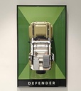 iCUANUTY Wall Sign Display for LEGO 42110 Technic Land Rover Defender Adults Decorative Paintings Wall Sign for LEGO Model Car Gifts for LEGO Lovers 75 x 45 cm