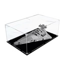 Acrylic Display Case for Lego 75055 Star Destroyer Model Dustproof Display Box Storage BoxTransparent Box Display Box Compatible with Lego 75055Only Case No Model