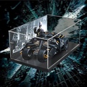 Acrylic Display Case for Lego 76240 DustProof Display Box for Lego 76240 Size 216x137x984 in NOT Included The Model backgroundB