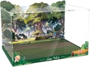 Acrylic Display Case Compatible with Lego the Hut of Princess and Dwarfs 43242 3MM Dustproof Transparent Model Box Showcase for Lego Lover Display Case Background 3mm